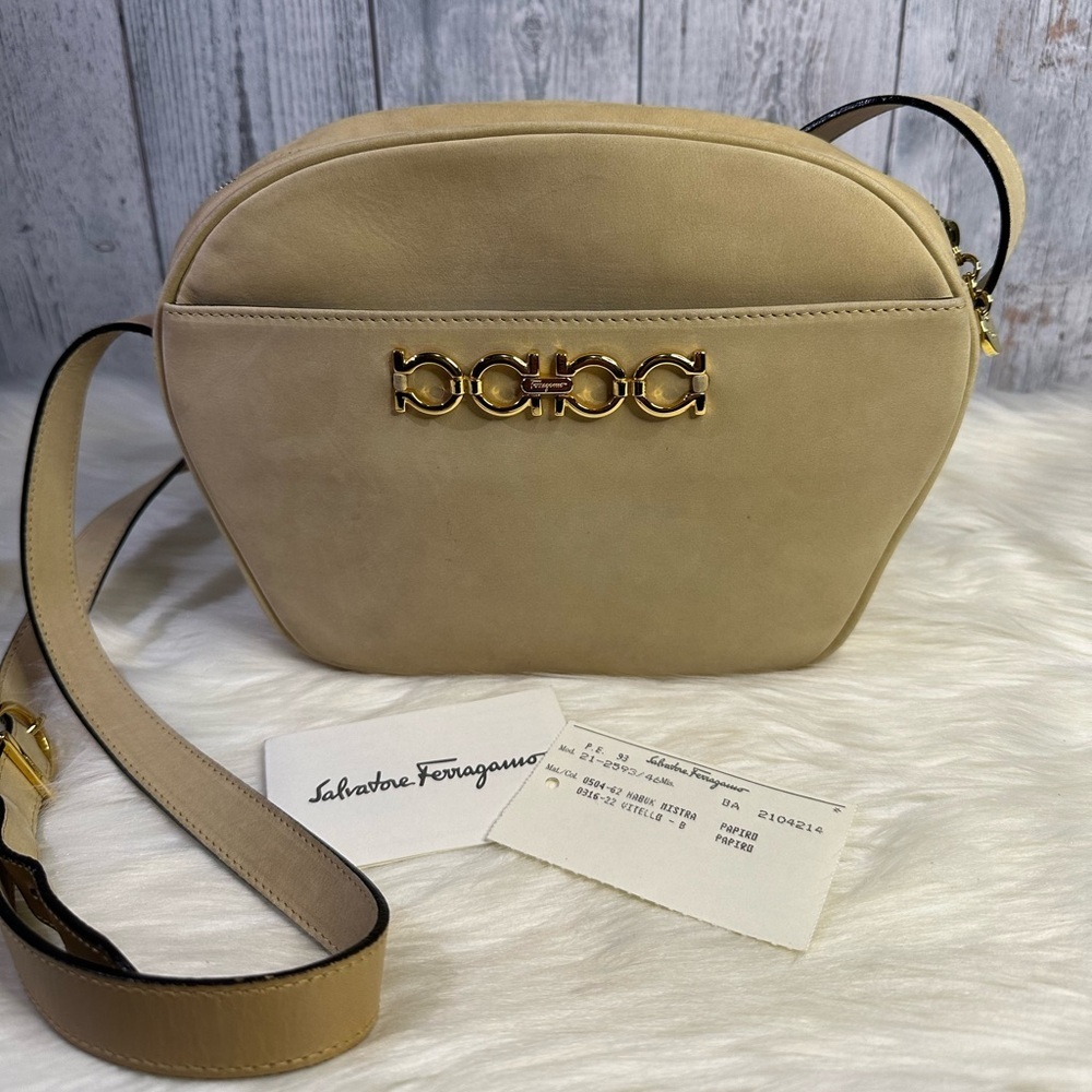 SALVATORE FERRAGAMO gancini crossbody bag